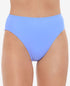 Juniors' Solid High-Cut Bikini Bottoms
